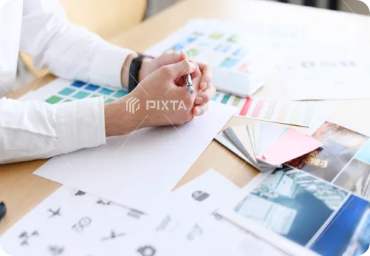 打ち合わせ風景